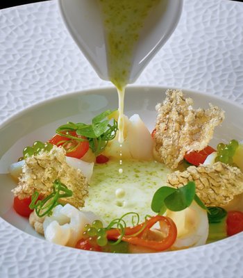 Чешское Модерн Арт меню - Изысканная кухня в Праге