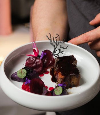 Чешское Модерн Арт меню - Изысканная кухня в Праге