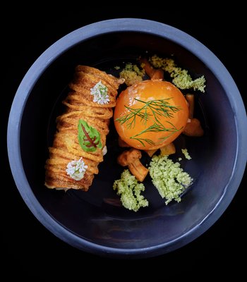 Суп Кулайда Грибы / Картофель / Укроп / Яйца - Изысканная кухня в Праге