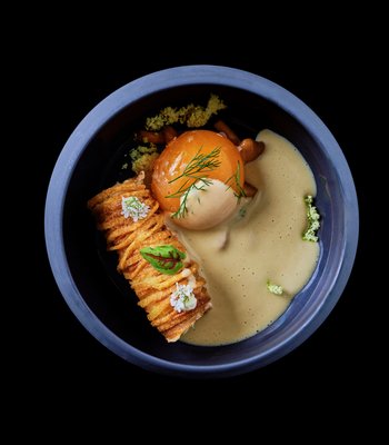 Чешское Модерн Арт меню - Изысканная кухня в Праге