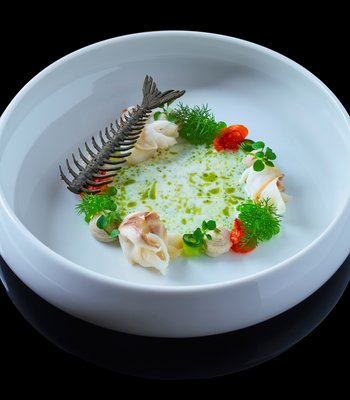 Чешское Модерн Арт меню - Изысканная кухня в Праге